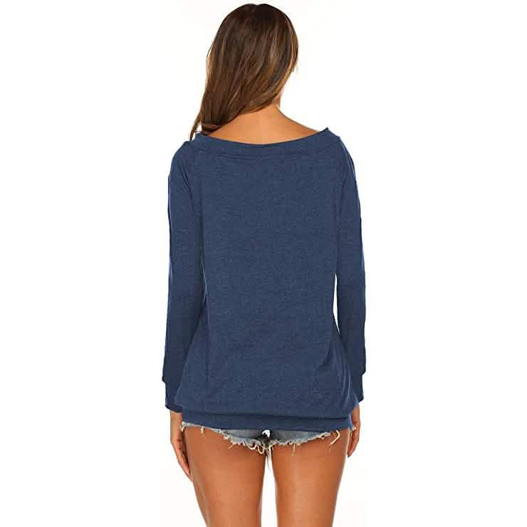 Women's Long Sleeve Off Shoulder Top